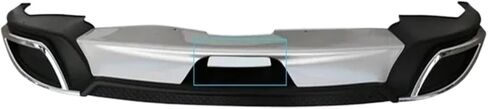 Compatible with Mazda 3 Axela 2014-2017 ABS Rear Bumper Diffuser Bumpers Lip Protector Guard Skid Plate Car Styling in Saudi Arabia