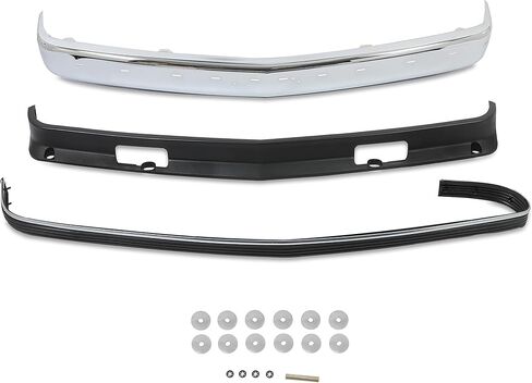 شريط وجه ممتص الصدمات من HECASA وزخرفة وعاكس هواء سفلي متوافق مع 1988-2000 Chevy GMC Silverado Sierra Suburban Yukon Blazer C/K 1500 2500 3500 بديل لـ GM1002802 GM1057127 GM1090105 15574111 in Kuwait