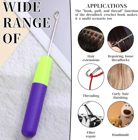 16pcs Snag Repair Tool Set,Snag Nab It Tool, Repair Needle Leather Craft Sewing Tools Suitable for Knitting Knitted Cloth Clothing Curtains (0.03 x 2.36 Inch) in Kuwait