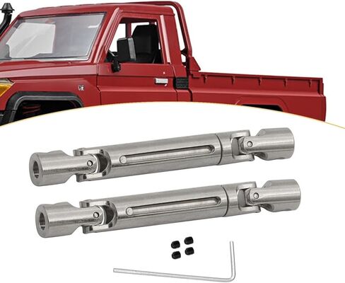 Replacement Drive Shafts for MN82 MN78 LC79 1/12 Scale RC Cars, Silver in Saudi Arabia