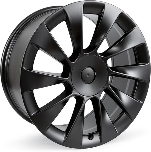 New 20X9.5" Aluminum Alloy Wheel Rim Fit For Tesla Model Y 2020 2021 2022 2023, 20 inch rims Machined Black Direct Replacement Car Rim in Saudi Arabia