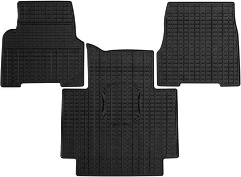 Floor Mats for Volvo VNL 2004-2018 – All Weather Waterproof Truck Rubber Floor Liners, Anti-Slip Interior Protection, Easy to Clean Semi Truck Mats 3PCS in Saudi Arabia