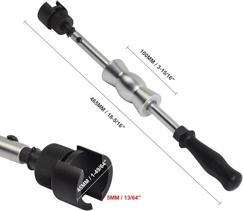 Balancer Shaft Puller Removal Tool with Slide Hammer for Vag – Replacement Part for Number T10394 – Compatible for Timing Chain Replace for Audi VW Seat Skoda 1.8L 2.0L Chains Driven Engines in Kuwait