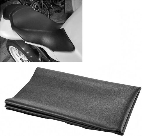 Cuttable Leather Motorcycle Seat Cover,DIY Breathable Scooter Seat Cover for Protecting Motorcycles Seats,Waterproof & Elastic Ebike Seats Covers Motorcycle Accessories in Kuwait