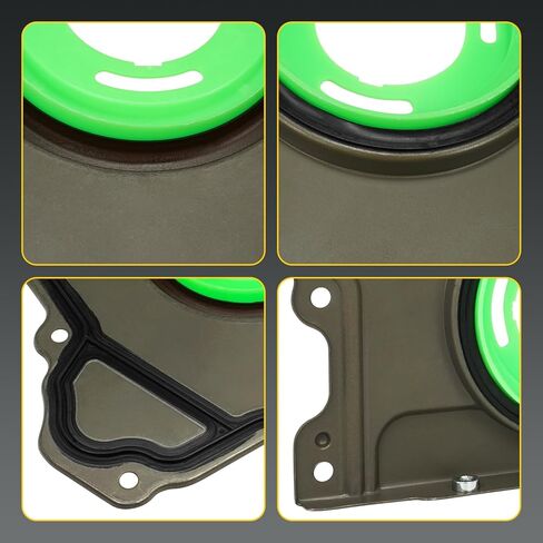 BS 40737 Engine Crankshaft Seal Kit for 2011-2023 Dodge Avenger Challenger Charger Durango | 2011-2022 Jeep Cherokee Wrangler | 2012-2024 Ram Promaster, Replaces BS40737, 635-327, 68078786AA, 68223854 in Kuwait