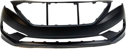 FitParts متوافق مع غطاء المصد الأمامي 2015 2016 2017 Hyundai Sonata CAPA 2.4L Eco GLS GL SE 15-17. جديدة ومعدة وجاهزة للطلاء. مع فتحات مصابيح الضباب. HY1000205 in Kuwait