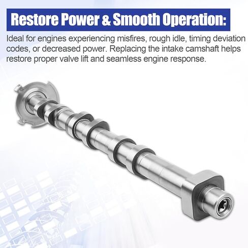 2760500800 Right Side Intake Camshaft Fits for Mercedes C400 C43 AMG E400 E43 GLS450 GLC43 GLE450 AMG 3.0 V6/2.0 L4, Replace A2760500800 in Kuwait