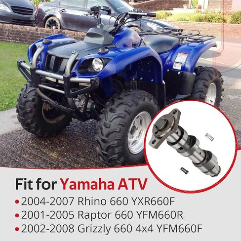 JAVIK Engine Camshaft Kit For Yamaha Rap-tor Grizzly Rhi-no 660 YFM660F YFM660R YXR660F 2001-2008 O.E.M# 5KM-12170-00-00 in Kuwait