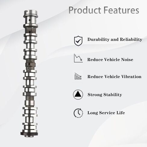 Right Side Intake Camshaft Compatible with Chrysler Pacifica Voyager Dodge Durango Jeep Grand Cherokee Wrangler Gladiator Ram 1500 Right Intake Camshaft Replacement for 5047913AD 05047913AD in Saudi Arabia