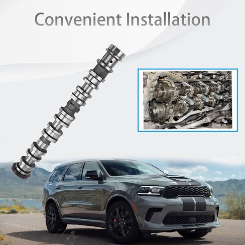 Right Side Intake Camshaft Compatible with Chrysler Pacifica Voyager Dodge Durango Jeep Grand Cherokee Wrangler Gladiator Ram 1500 Right Intake Camshaft Replacement for 5047913AD 05047913AD in Saudi Arabia