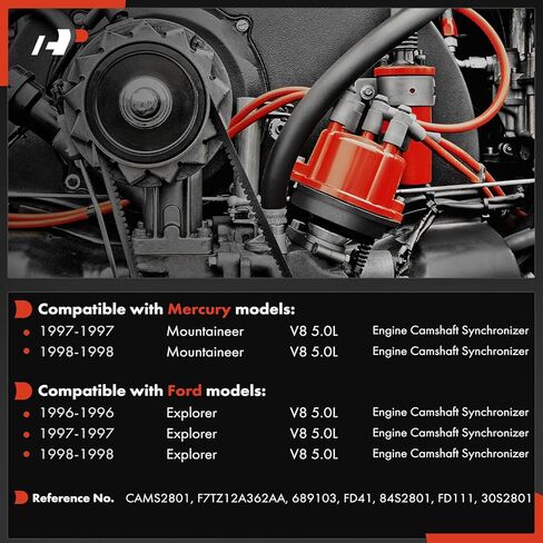 مزامنة عمود الحدبات للمحرك A-Premium متوافق مع Ford Explorer 1996-1998 وMercury Mountaineer 1997-1998، 5.0L in Kuwait