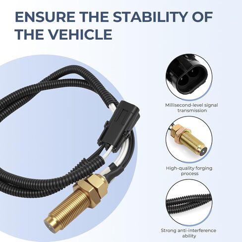 4 Wires Speed Sensor Compatible with Freightliner Navistar International Cummins Replacement for SAA85920038 F238840 1658556C91 3078152 in Kuwait