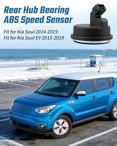 2Pcs 58980-B2050 Rear Hub Bearing ABS Speed Sensor Fit for Kia Soul 2014-2019 Fit for Kia Soul EV 2015-2019 Replace 58980B2050 in Kuwait