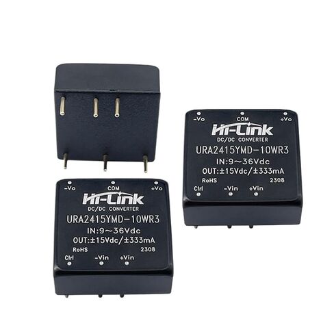 URA2415YMD-10WR3 10W 24V إلى 15V 333mA DC DC محول وحدة إمداد الطاقة بكفاءة عالية in Saudi Arabia