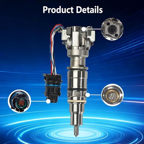 New G2.8 Diesel Fuel Injector Fits for 6.0L PowerStroke Ford & Navistar International VT365 VT275 MaxxForce 5 Engines, Replacement for AP60901, OE# 4C3Z9E527BRM 4C3Z9E527AA 1845150C92 in Saudi Arabia
