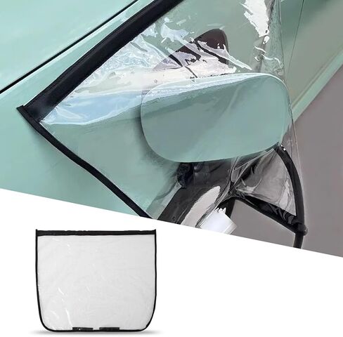 1 PC EV Charger Plug Port Cover, Outdoor Rain Sun UV Snow Dust All-Weather Protection, Ma-gnetic EV Charger Port Cover, Car Charging Accessories for Most Electric Vehicles (Transparent) in Saudi Arabia