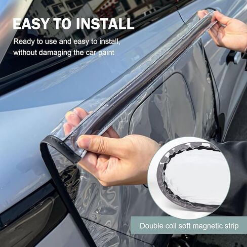 1 PC EV Charger Plug Port Cover, Outdoor Rain Sun UV Snow Dust All-Weather Protection, Ma-gnetic EV Charger Port Cover, Car Charging Accessories for Most Electric Vehicles (Transparent) in Saudi Arabia