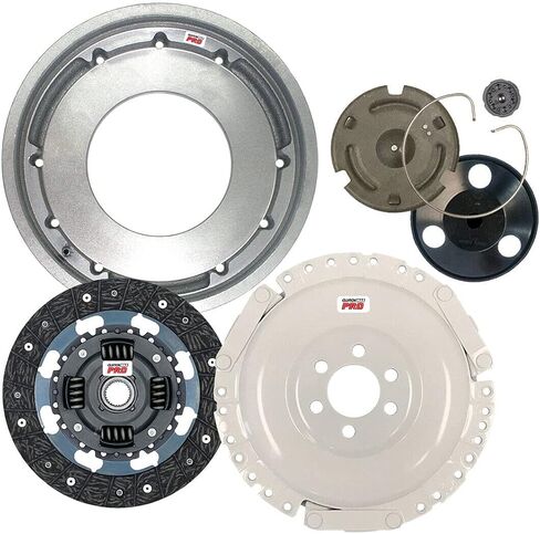 ClutchMaxPRO Performance Stage 2 Clutch Kit with Flywheel Compatible with 3/1994-1998 VW Volkswagen Jetta Golf 1995-2002 Cabrio 2.0L MK3 (CP17038HDFW-ST2) in Kuwait