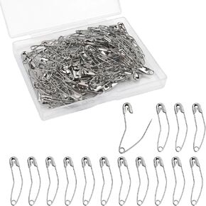 200 Pack Curved Safety Pins for Quilting,1.5 Inch/38mm Stainless Steel Quilting Safety Pins for Sewing, Basting, and Craft Projects in Saudi Arabia