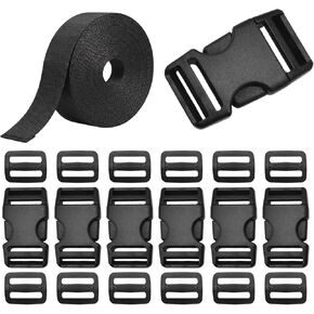 Heavy Duty Adjustable Quick Side Release Buckles,Fit DIY Luggage Strap Pet Collar Backpack Replacement in Saudi Arabia