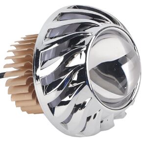 Motorcycle Headlight LED Projector Lens Single Halo Angel Devil Eye Spot Light Blue 3000LM Brightness Dependable Performance Attractive Design For DC 12-60V Motorcycles Cruisers Bikes in Saudi Arabia