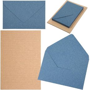 36 Pcs stationary letter and envelopes Set - Lake Blue Letter Paper and Envelopes 24pcs Writing Sheets + 12pcs 4x6 Envelope for Love Letters and Party Invitations Stationery Sets in Saudi Arabia
