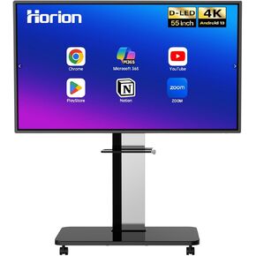 Smart Board, Interactive Whiteboard, 4K UHD Touch Screen Digital Board, Digital Electronic Smartboard for Classroom,Office & Conference Rooms,Open App Ecosystem(Board & Wall Mount Only) (55 Inch) in Saudi Arabia