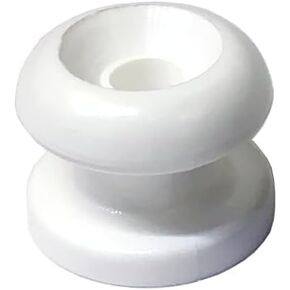 White Attachment Knob * Pack of 10 in Saudi Arabia