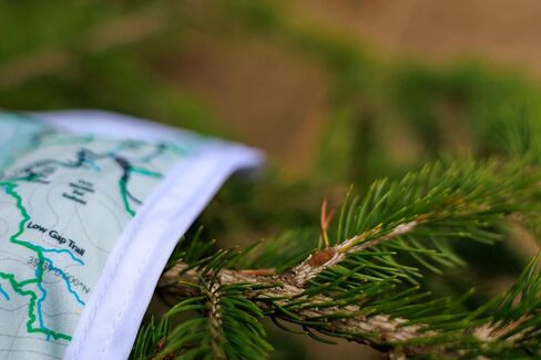 Great Smoky Mountains Map - East – Waterproof, Durable Cloth Map for Hiking and Camping by True North Map Company in Saudi Arabia
