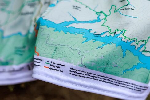 Great Smoky Mountains Map - East – Waterproof, Durable Cloth Map for Hiking and Camping by True North Map Company in Saudi Arabia