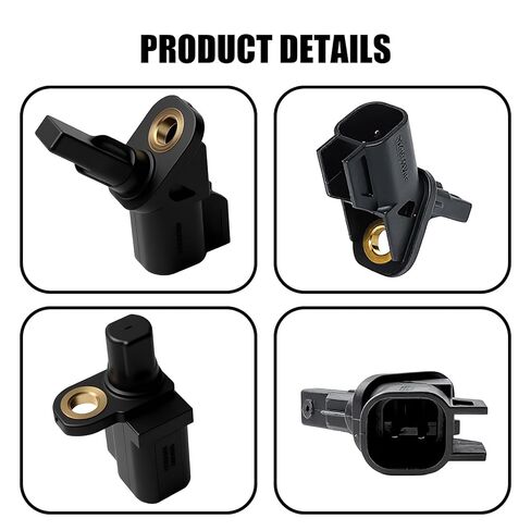 4Pcs ABS Speed Sensor Replace 3M5T2B372BC 3M5T2B372AB, Fit for C-Max Escape Focus Transit Connect MKC C30 C70 S40 S80 V50 XC60 XC70 in Saudi Arabia