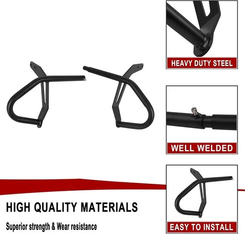 Worldmotop Crash Bars Highway Engine Guard متوافق مع Yamaha Stryker XVS 1300 XVS1300 2011 2012 2013 2014 2015 2016 2017 2018 (XVS1300 Crash bar) in Kuwait