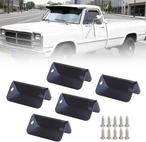 Motoparty 5X لسيارة Cab Moon Sun Visor استبدال عدسة الضوء عدسات الدخان غير متضمنة الضوء لسيارة Chevy شيفروليه GMC Ford Dodge Jeep in Kuwait