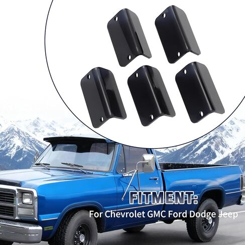 Motoparty 5X لسيارة Cab Moon Sun Visor استبدال عدسة الضوء عدسات الدخان غير متضمنة الضوء لسيارة Chevy شيفروليه GMC Ford Dodge Jeep in Kuwait