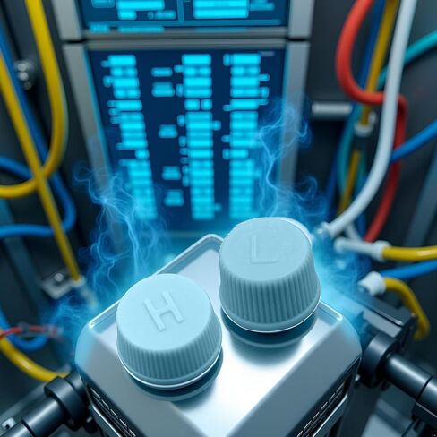 قطعتان من أغطية الصمامات البديلة الزرقاء لمكيف هواء السيارة - أغطية منافذ شحن نظام التيار المتردد R134a المقاومة للتسرب (الضغط العالي والمنخفض) - صمامات تكييف الهواء للسيارات in Kuwait