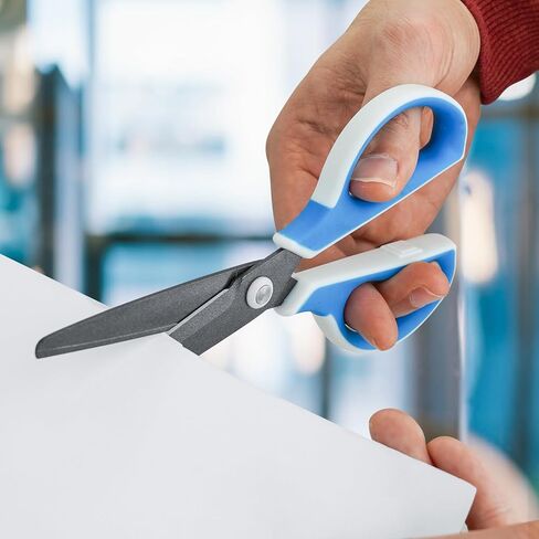 3 Pack 7" Titanium Non-Stick Coated Scissors，Professional Stainless Steel Comfort Grip, All Purpose,Suitable School,Homes and Craft Supplies. in Saudi Arabia