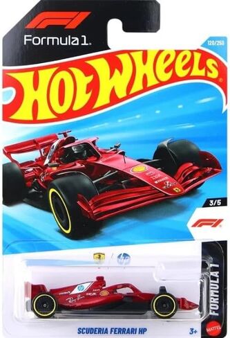 Hot Wheels Scuderia Ferrari HP [Red] Formula 1 3/5, 120/250-1:64 Scale Diecast Toy Vehicle in Kuwait