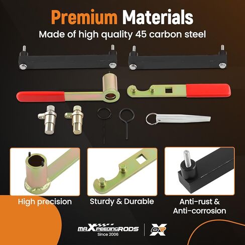 مجموعة أدوات توقيت المحرك maxpeedingrods، أداة قفل محاذاة عمود الحدبات لمحرك جاكوار 3.2 3.5 4.0 4.2 V8، لمحرك Land Rover 4.0 4.2 4.4 V8، استبدال 303-645 303-530 in Kuwait