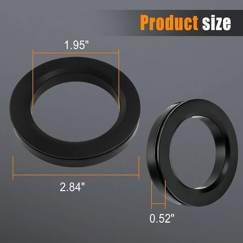 2Pcs Front Axle Oil Seal Fits for Kubota BX25 BX24D BX23S BX2380 BX2370 BX2360 BX2350D BX2230D BX1880 BX1830D BX1800D B7500D BX2670 BX2660D BX25DLB M5040HD M5040DT M5140HD Replace 6A320-56220 in Kuwait