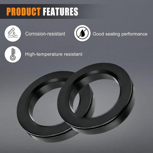 2Pcs Front Axle Oil Seal Fits for Kubota BX25 BX24D BX23S BX2380 BX2370 BX2360 BX2350D BX2230D BX1880 BX1830D BX1800D B7500D BX2670 BX2660D BX25DLB M5040HD M5040DT M5140HD Replace 6A320-56220 in Kuwait
