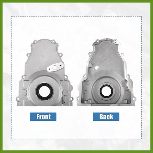 1 Set LS غطاء التوقيت الأمامي مع حشية لمحركات LS2 LS3 Gen 4 LSx 4.8L 5.3L 6.0L 6.2L رقم 12600326 مكونات السيارة in Kuwait