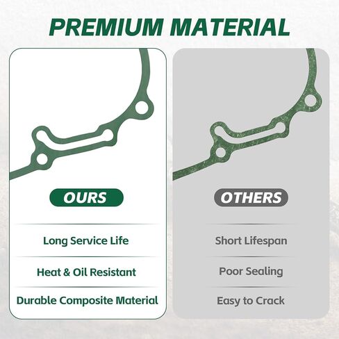 Stator Gasket Compatible with Honda Sportrax 450 TRX450R 2x4 2004–2005 Replace 11395-HP1-670 in Saudi Arabia