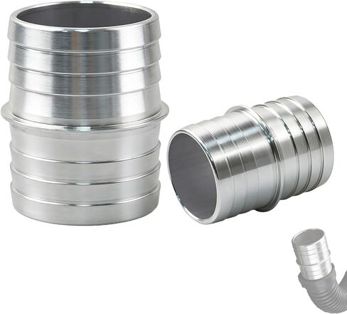 2 pcs 1-1/2 Inch Hose Barb Splice Coupler used to couple or repair your radiator hose, brake booster hose, vacuum line,Fit Radiator Coolant Intercooler Heat Exchanger Fluid Designed. in Saudi Arabia