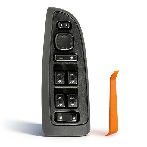 15883323 Master Power Window Switch and Front Driver Side Door Lock w/Bezel Assembly Fit for 2003-2007 Chevy Avalanche Silverado Suburban Tahoe Replaces (w/o Folding Rearview Mirror Adjustment) in Saudi Arabia