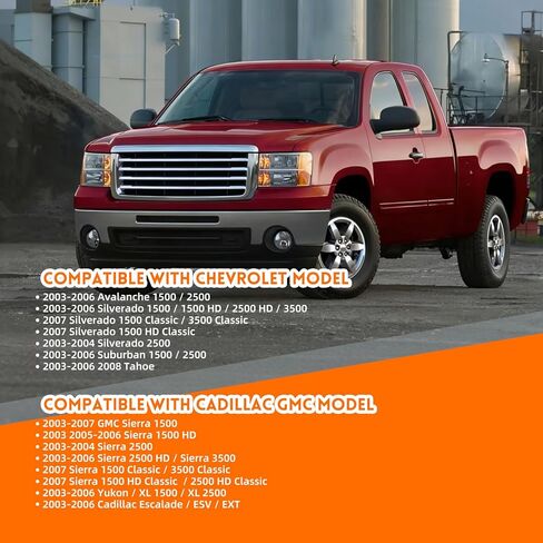 15883323 Master Power Window Switch and Front Driver Side Door Lock w/Bezel Assembly Fit for 2003-2007 Chevy Avalanche Silverado Suburban Tahoe Replaces (w/o Folding Rearview Mirror Adjustment) in Saudi Arabia