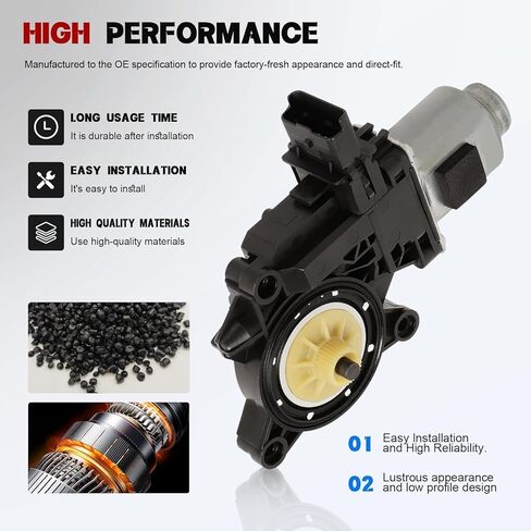 Front Left Power Window Motor for Ioniq 2017 2018 2019 2020 2021 2022 82450-G2020 82450G2020, Front Driver Side Window Motor in Kuwait