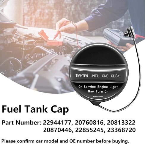 22944177 Fuel Tank Filler Cap for Cadillac ATS CTS SRX for Chevrolet Camaro Equinox Impala Malibu for GMC Acadia Terrain for Buick LaCrosse Regal Replace 20760816 20813322 20870446 in Kuwait