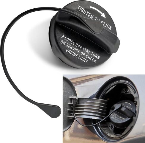 غطاء الغاز، غطاء الوقود، غطاء خزان زيت المحرك، ملحقات السيارة المتوافقة مع Jeep Wrangler JK، Wrangler Ty، Liberty، Cherokee، Compass، Grand Cherokee، استبدال #OEM52100552AG 52030387AB in Kuwait