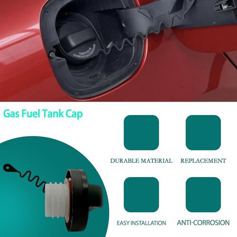 Car Gas Fuel Tank Cap Fit for Volvo C70 S40 C30 V50 OE 31261589 30742325 30769237 31261716 31261589 31392044 Oil Gas Oil Filler Cover with Strap in Saudi Arabia