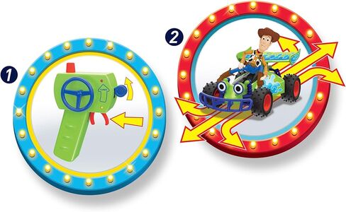 Jada RC Toy Story Buggy with Woody 1:24 in Kuwait